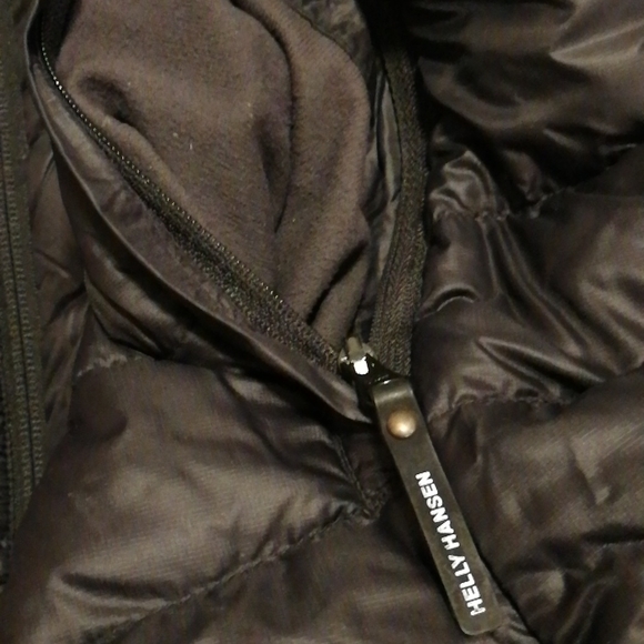 VGUC Helly Hansen puffy hooded goose down/feather blend jacket - Picture 5 of 11